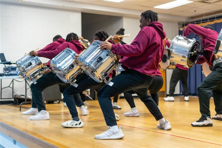  NCCU Football & Drumline at WG Pearson 2023