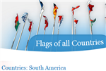 Flags of South America 