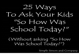 Ask your kids! 