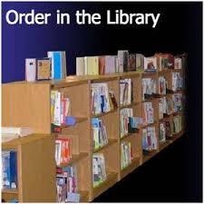 order in the library 